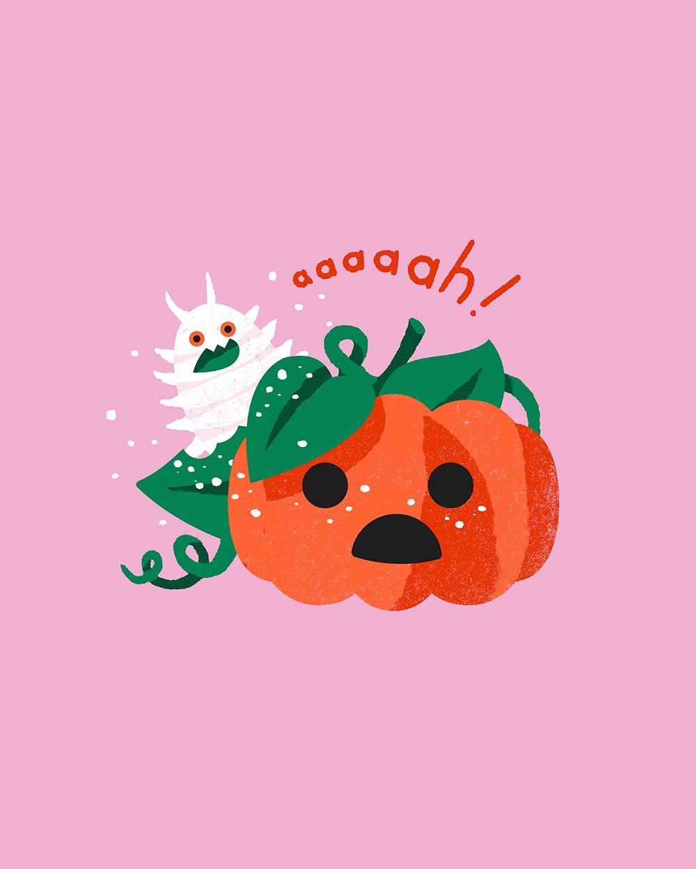 Plant Sit Halloween Pumpkin